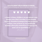 Avis d’une utilisatrice de Cœur à Cœur – édition catholique