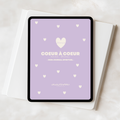 Cœur à Cœur – journal spirituel catholique digital présenté sur iPad