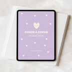 Cœur à Cœur – journal spirituel catholique digital présenté sur iPad