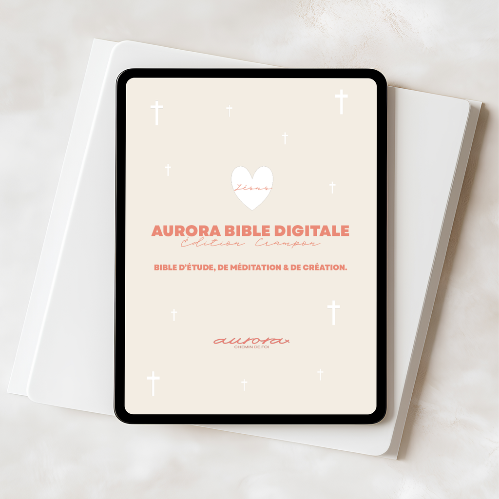 Aurora Bible Digitale – édition catholique présentée sur iPad