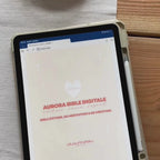 Démonstration d’Aurora Bible Digitale sur iPad avec navigation interactive, pages bibliques et outils d’étude